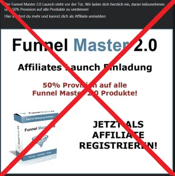 Schlechtes Beispiel Affiliate Marketing Posting auf Facebook