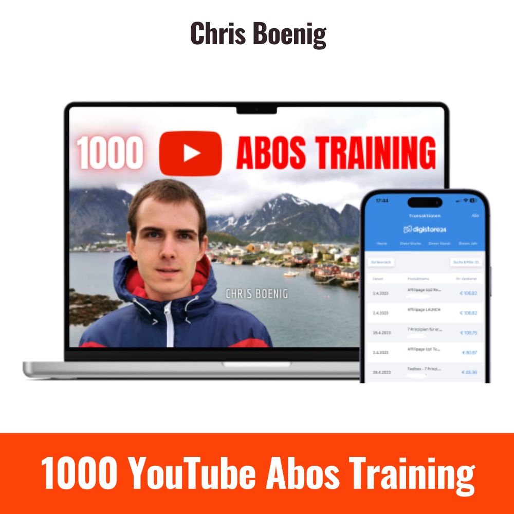 1000 YouTube Abos Training Erfahrungen von Chris Boenig