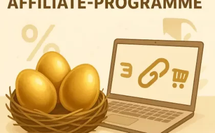 Die 7 besten Affiliate-Programme - goldene eier