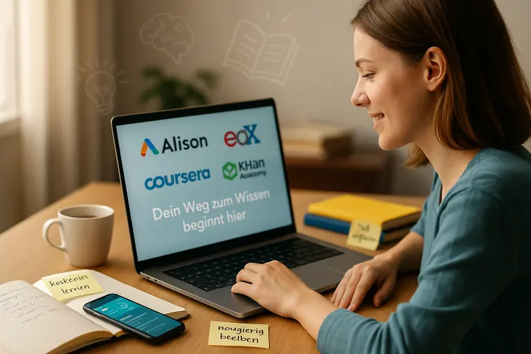 Kostenlose Plattformen zum Lernen