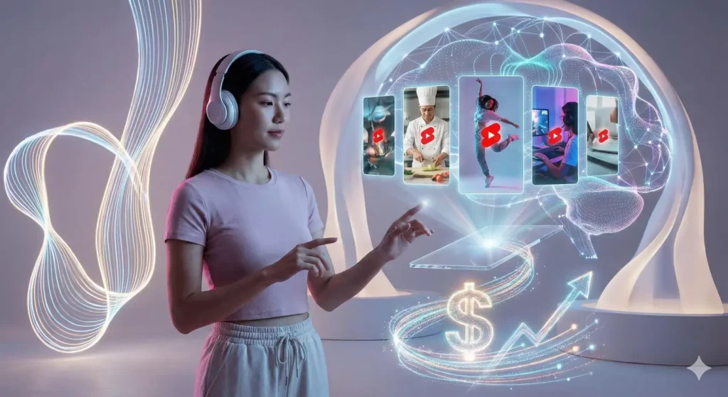 passives Einkommen mit KI dank YouTube Shorts