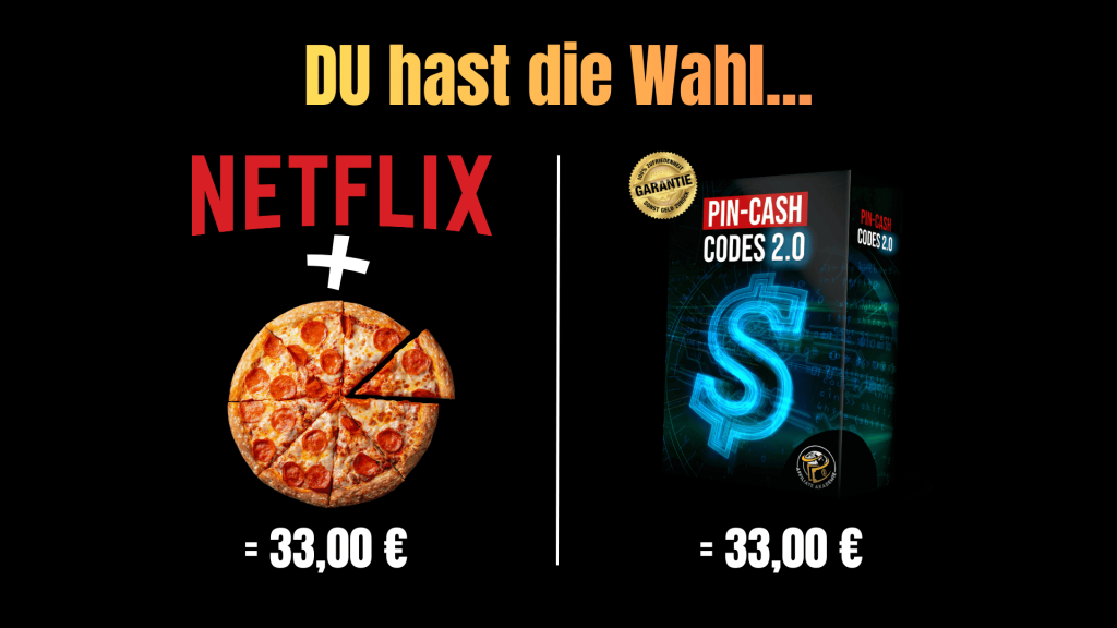 33 EUR - Du hast die Wahl...