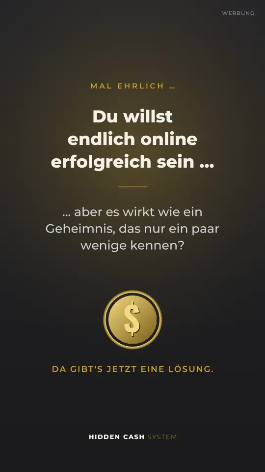 Hidden Cash System Erfahrungen Problem